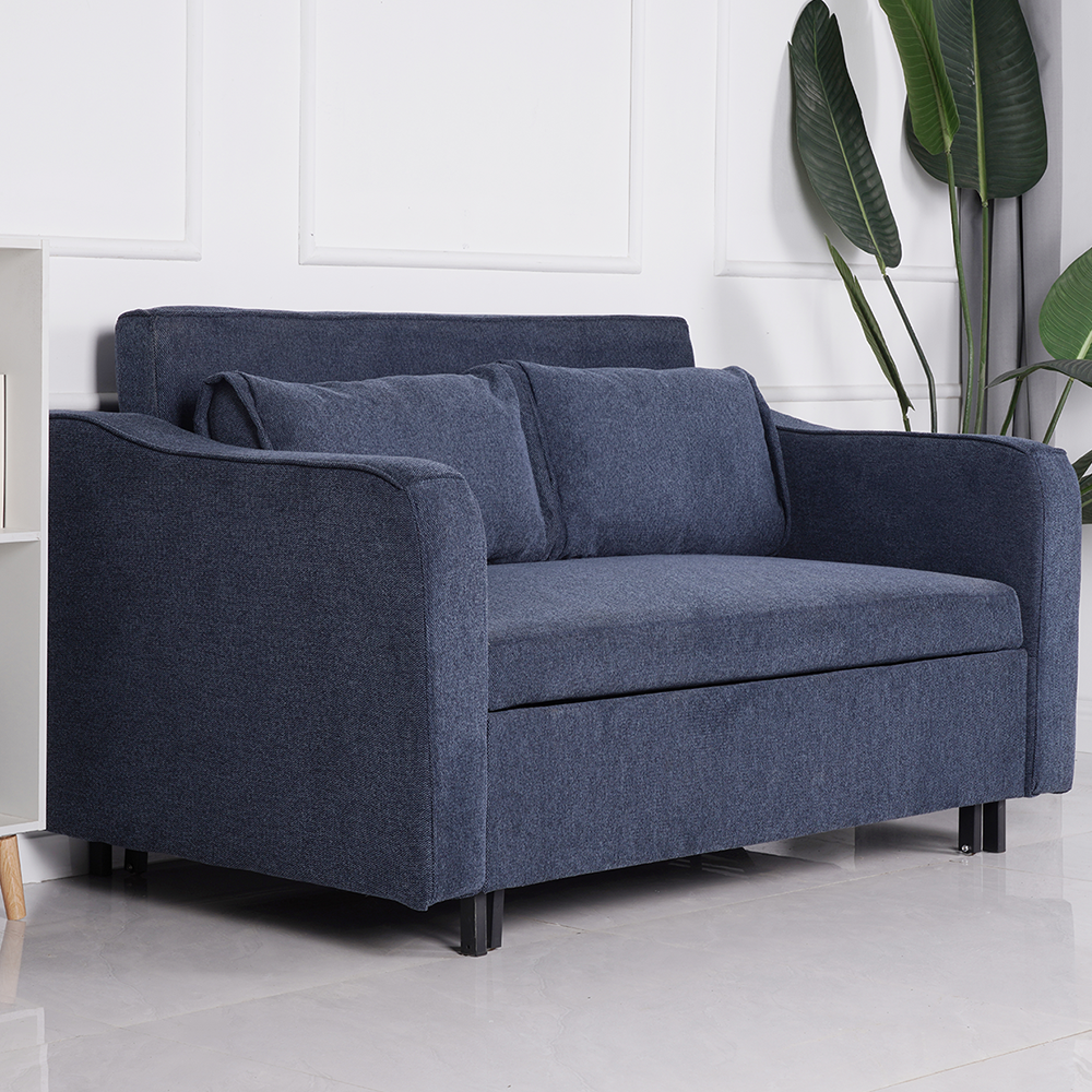 Aspen Sofa Bed - denim blue