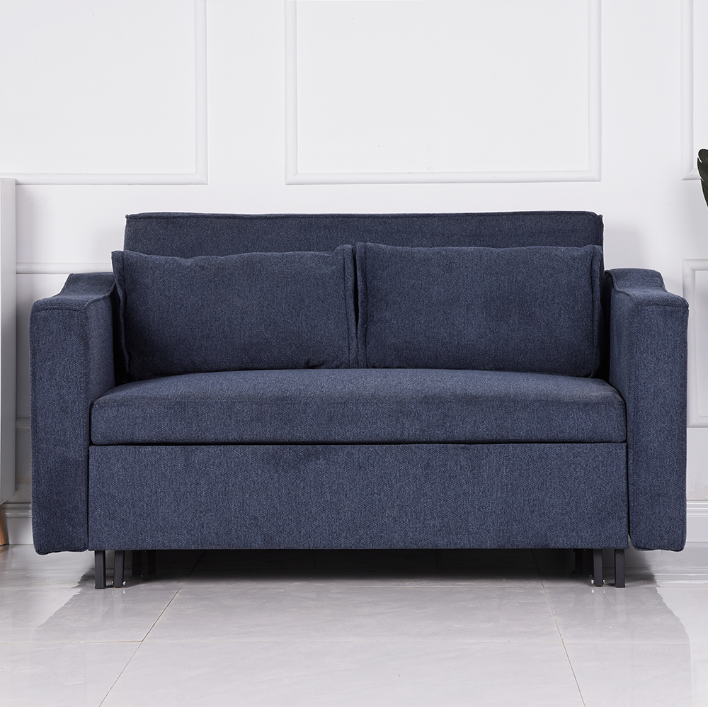 Aspen Sofa Bed - denim blue