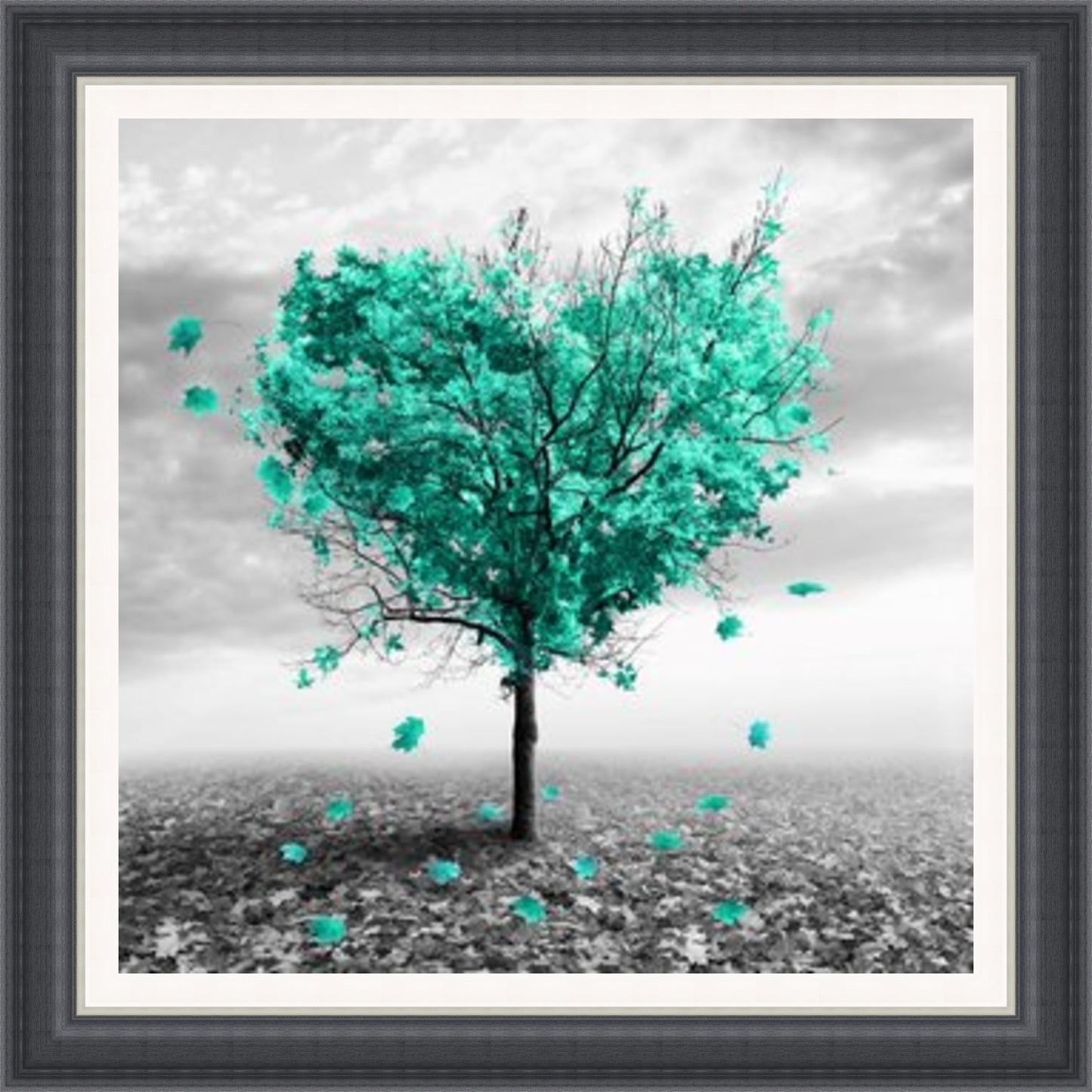 Autumn Tree (Teal)