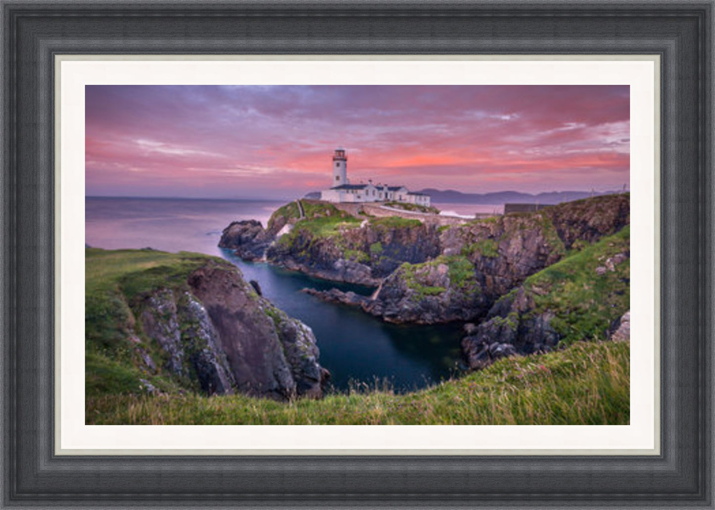 Fanad Head Lighthouse Red Sky (Frame: 2218 Grade 2)