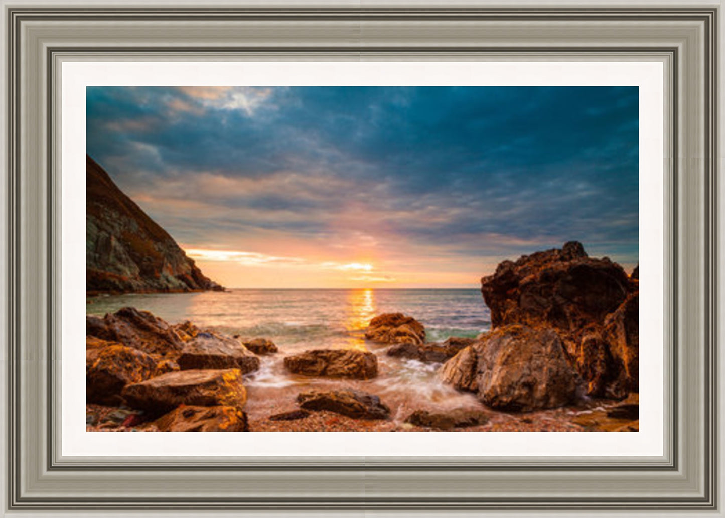 Howth Cloudy Sunrise (Frame: 2281 Grade 2)