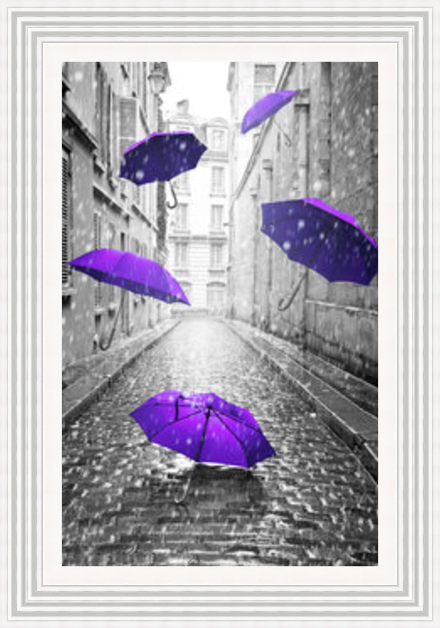 It’s Raining Brollies Purple