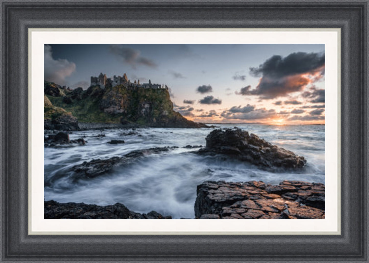 Dunluce Castle Early Spring Sunset (Frame: 2279 Grade 2)
