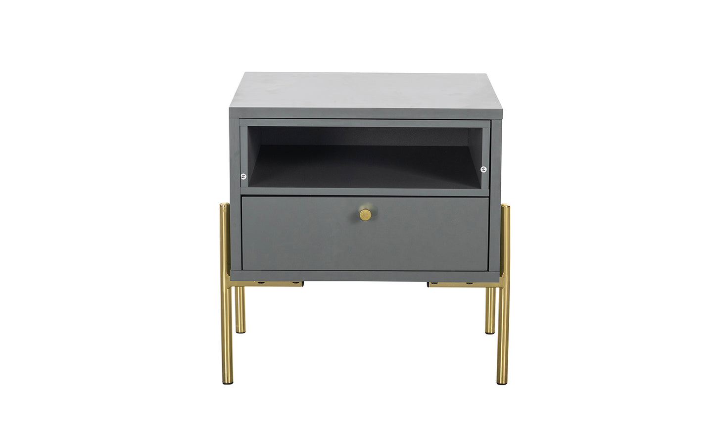 Madrid living grey/gold