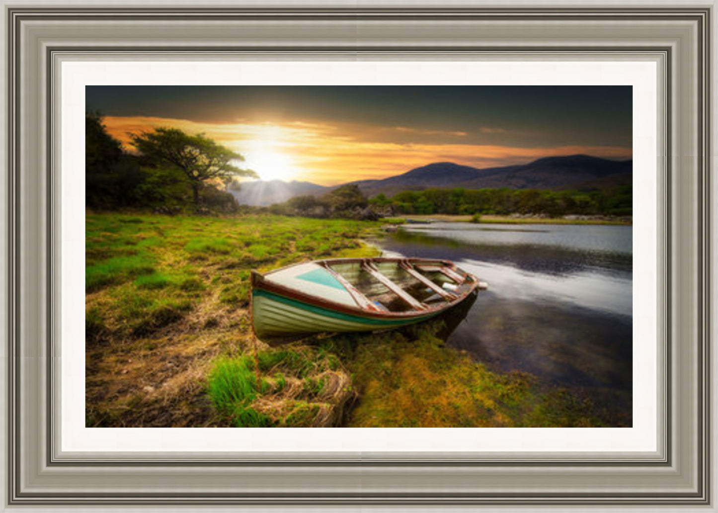 Old Boat at Killarney Lake (Frame: 2281 Grade 2)