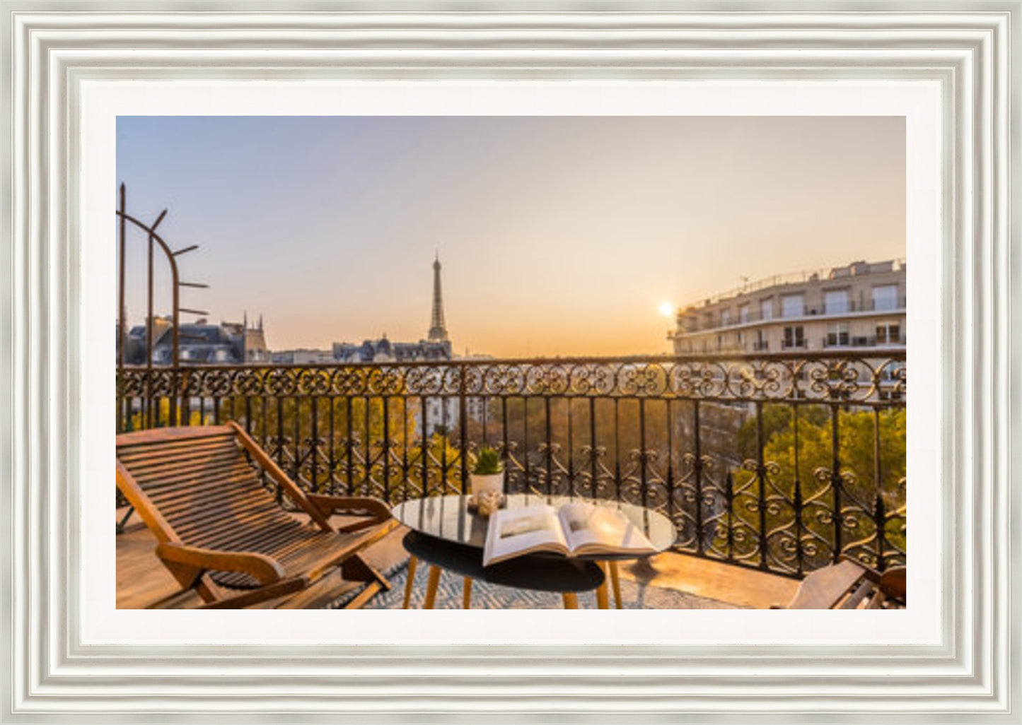 Paris view from Balcony