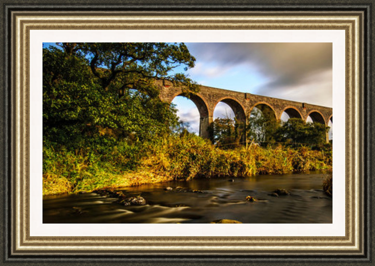 Railway Bridge Tassagh (Landscape) (Frame 2017 Grade 1)