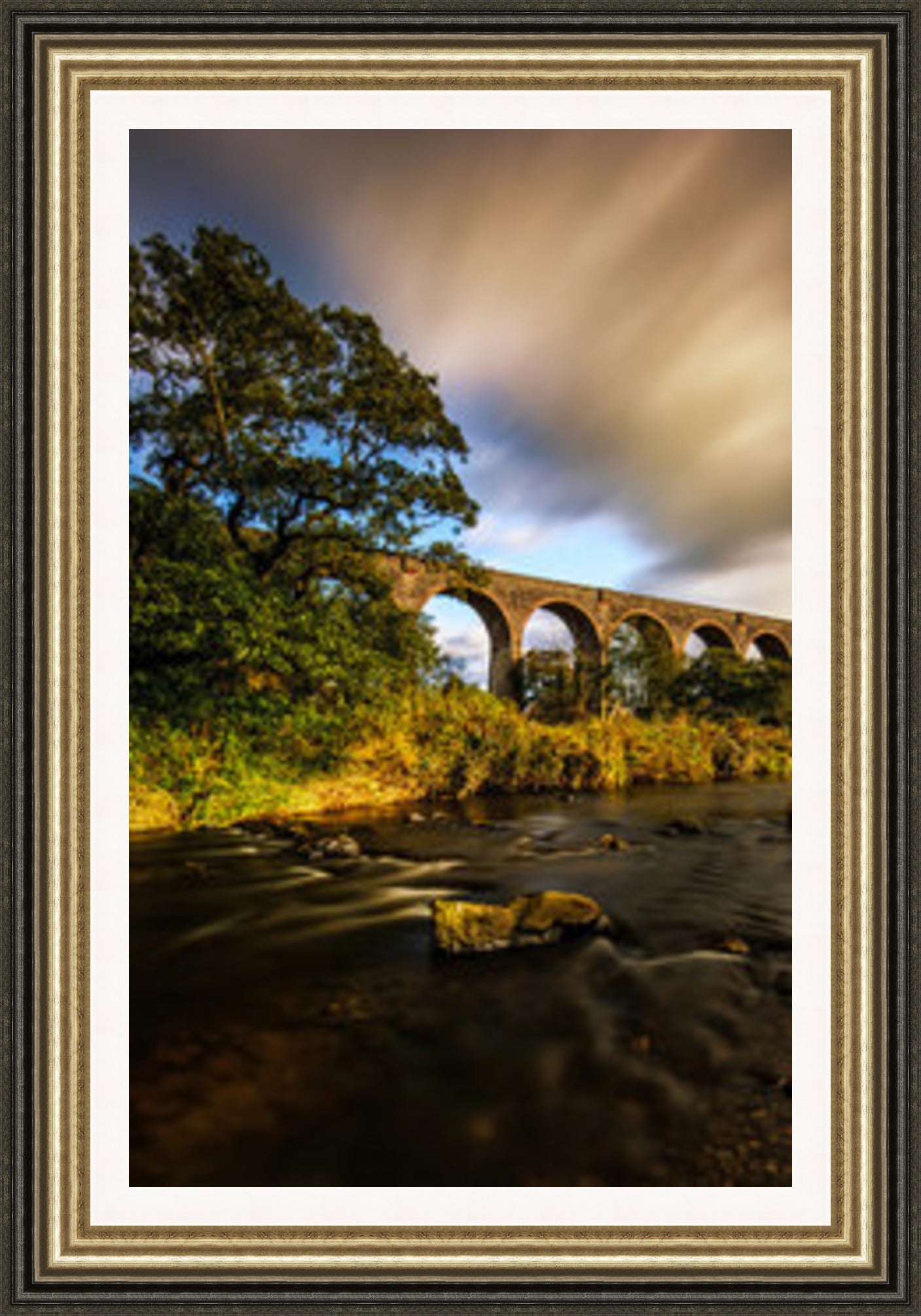 Railway Bridge Tassagh (Portrait) (Frame 2017 Grade 1)