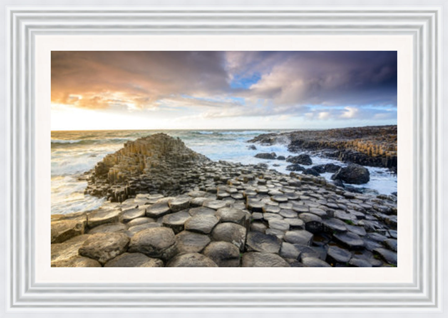 Sundown at Giants Causeway (Frame 2263 Grade 1)