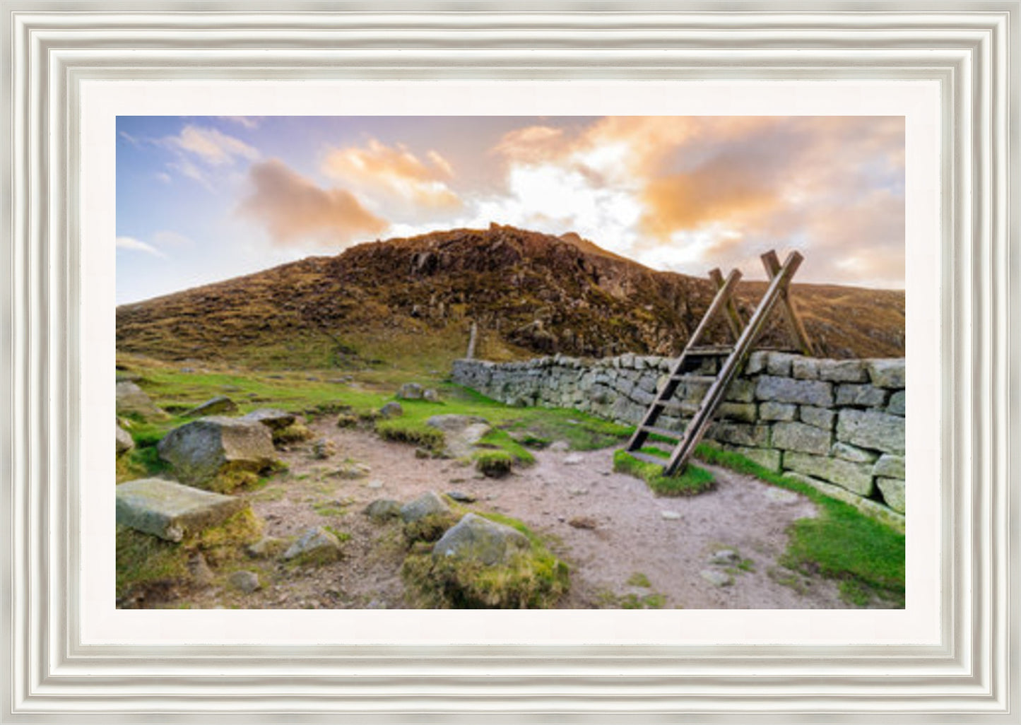 Sunset at Mourne Mountains (Frame 3010 Grade 1)