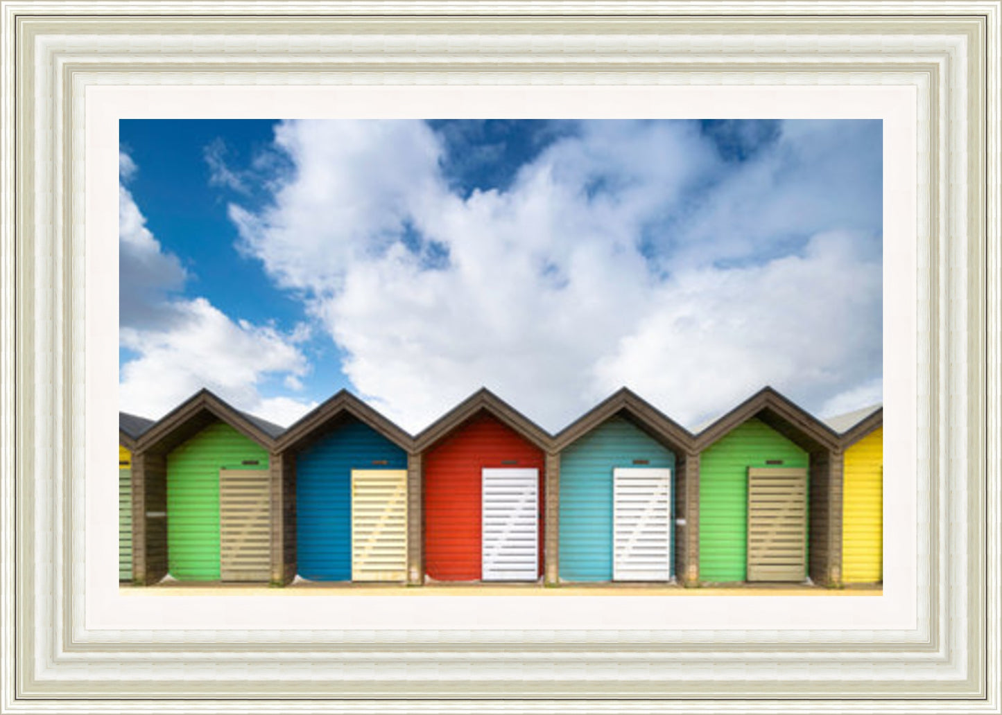 Beach huts, Blyth beach (Frame: 2050 Grade 2)