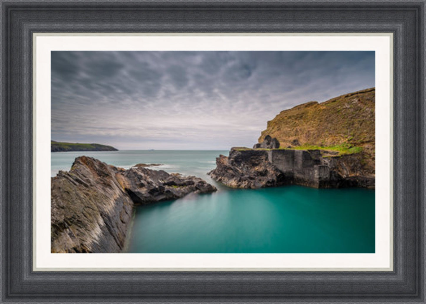 Blue Lagoon at Abereiddy, Pembrokeshire (Frame: 2218 Grade 2)