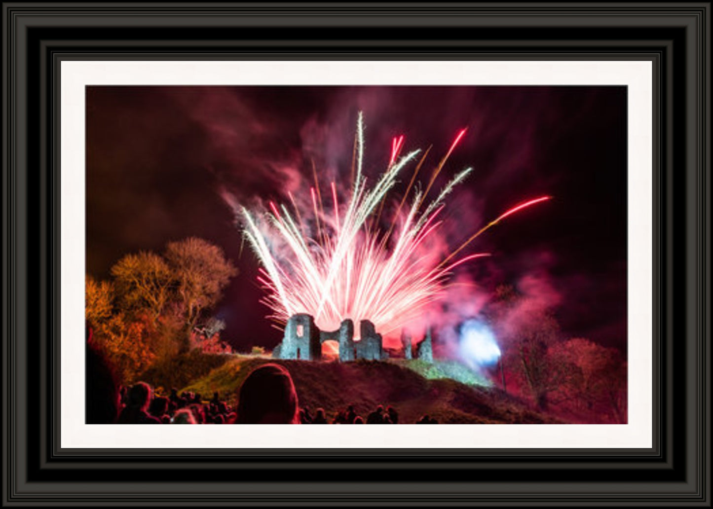 Fireworks Display in Newcastle Emlyn, Carmarthenshire (Frame: 2051 Grade 2)