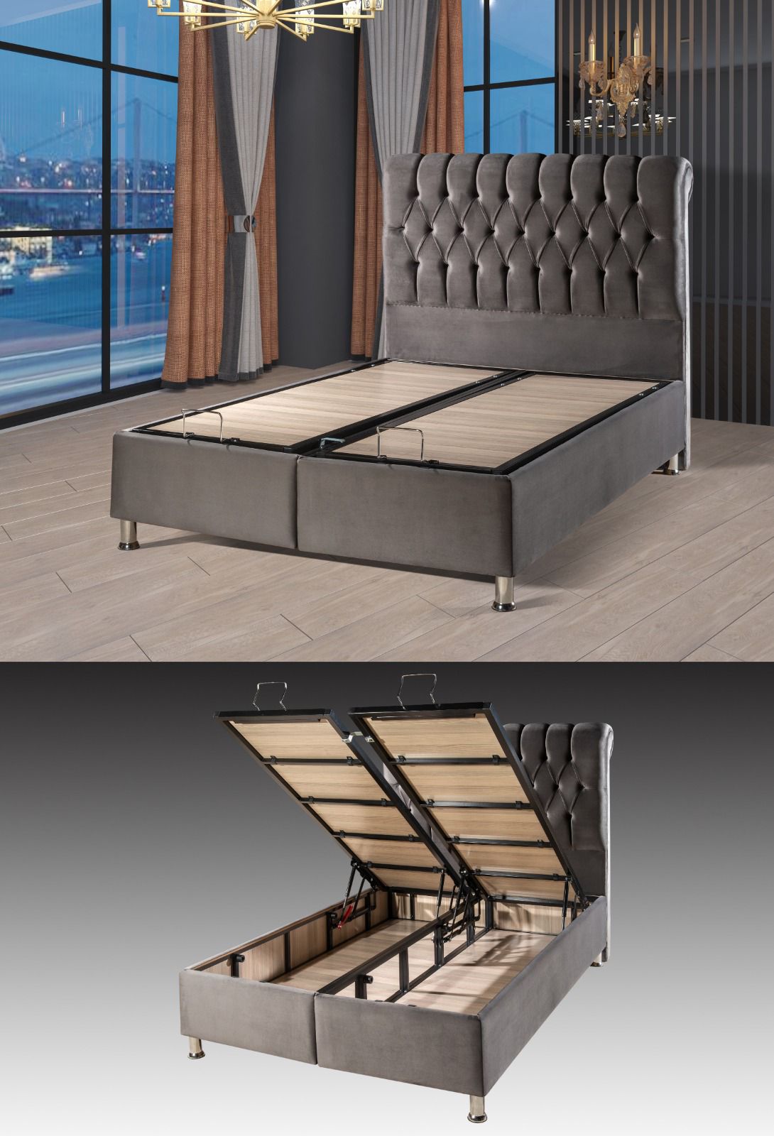 OTTOMAN ROYALE BED Frame