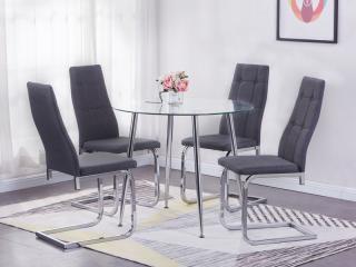 Nova Dining Set (4 Chairs)