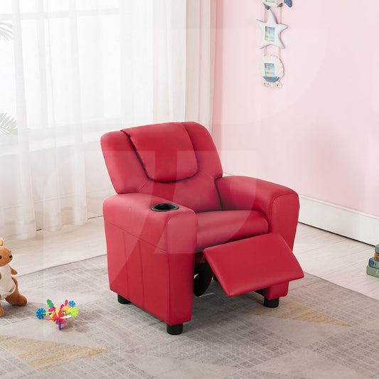 KID'S RECLINER RED