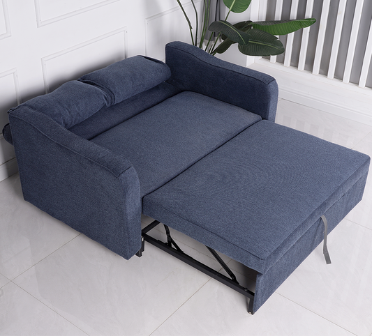 Aspen Sofa Bed - denim blue