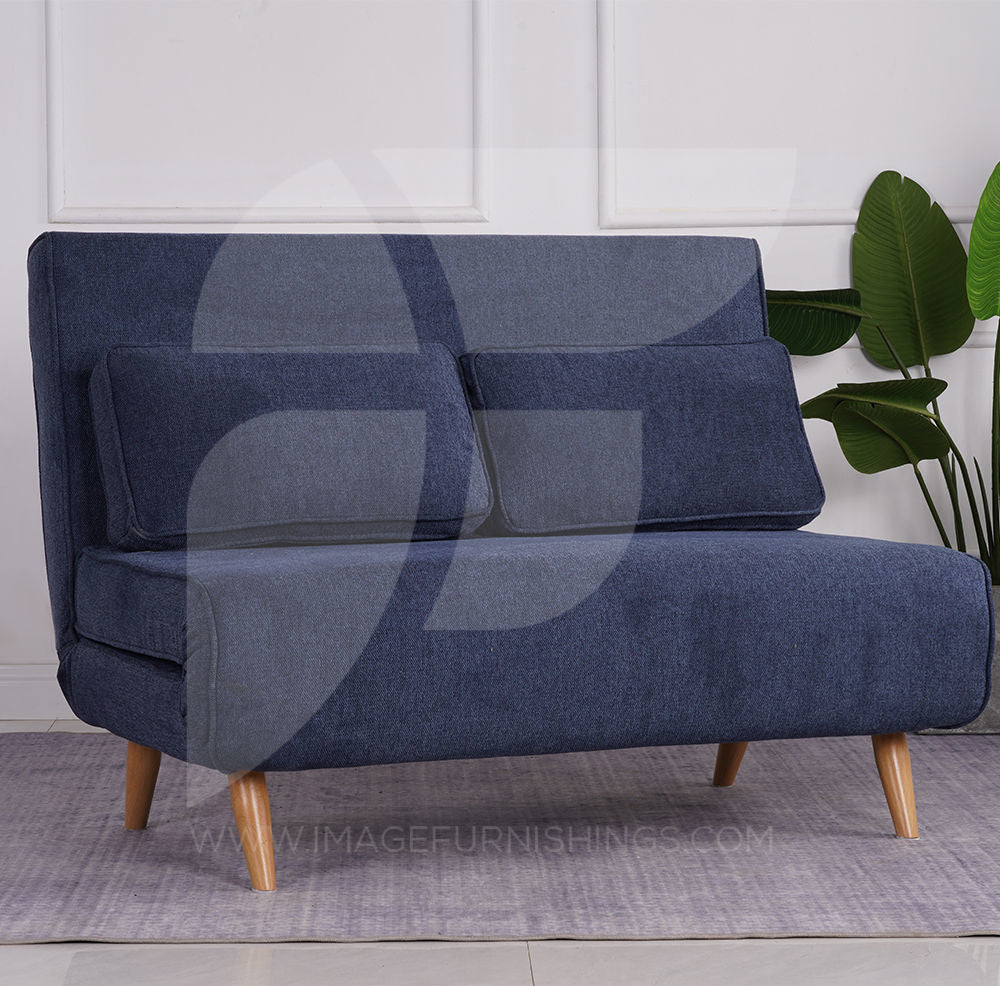 KENDAL DOUBLE - DENIM BLUE SOFA BED