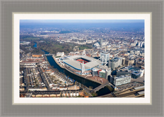 Aerial View of Principality Stadium (Frame: 2265 Grade 2)