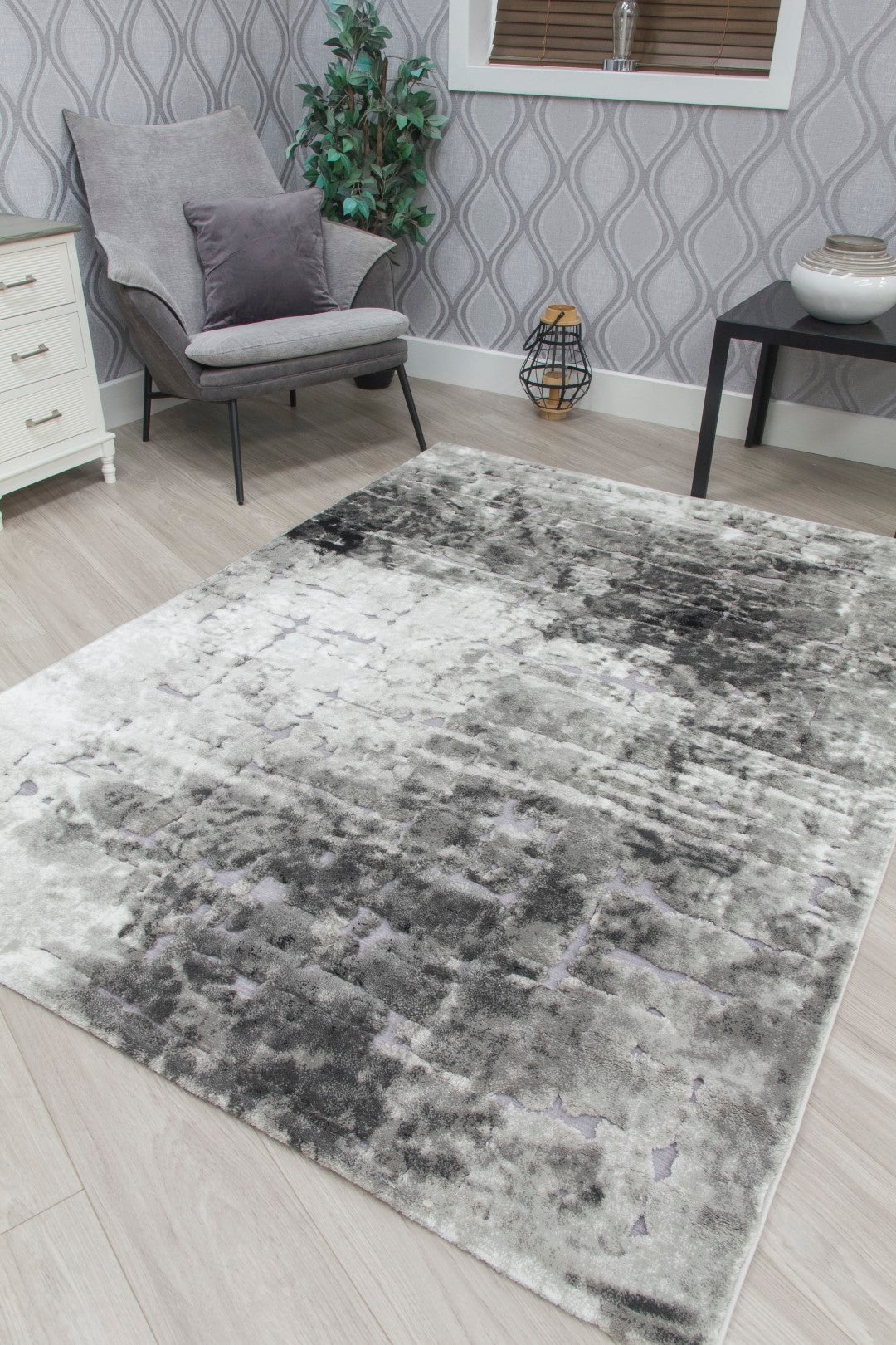 BELLINI MIRAGE RUG...LIGHT GREY