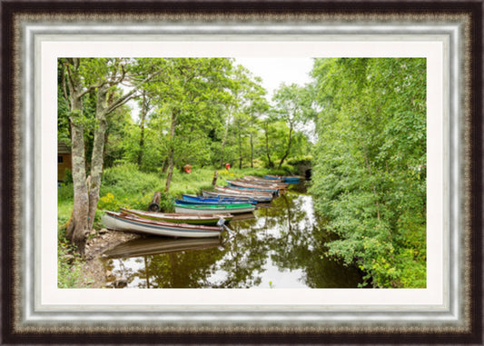 Boats in the Canal at Killarney National Park (Frame: 2217 Grade 2)