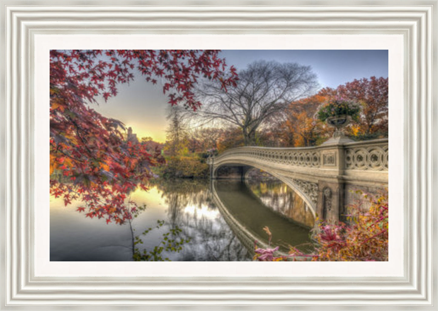 Bow Bridge in Autumn