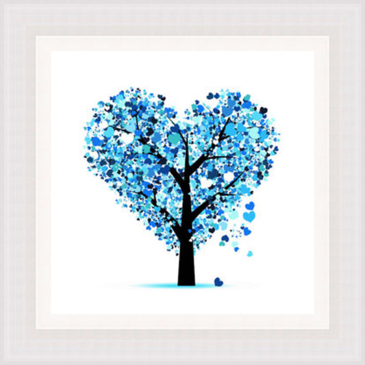 Love Tree Dark Blue