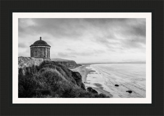 Mussenden Temple 1 B&W (Frame 2051 Grade 2)