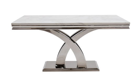 Ottavia Dining Table - Bone White 1600