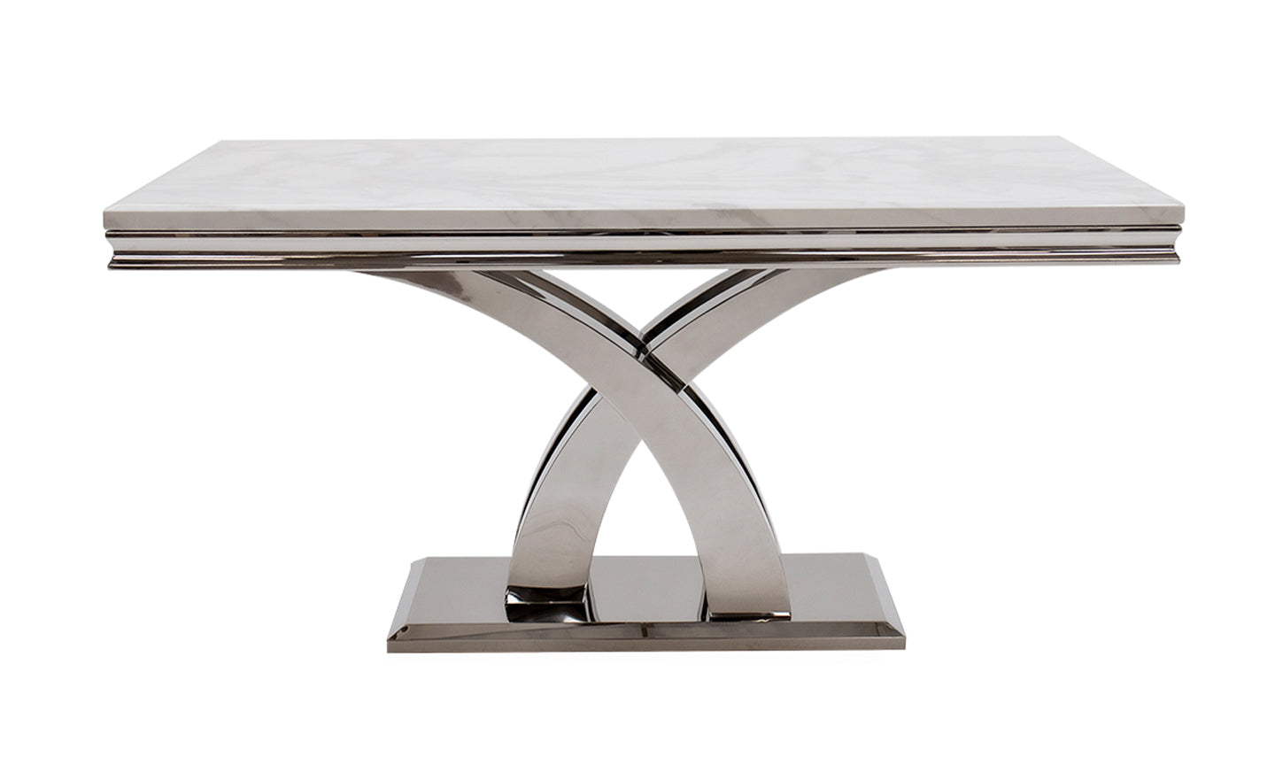 Ottavia Dining Table - Bone White 1800