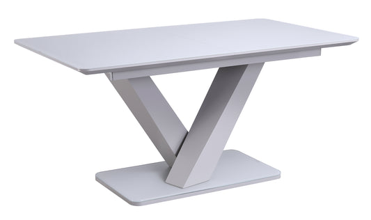 Rafael Dining Table Ext - Light Grey Matt 1200/1600