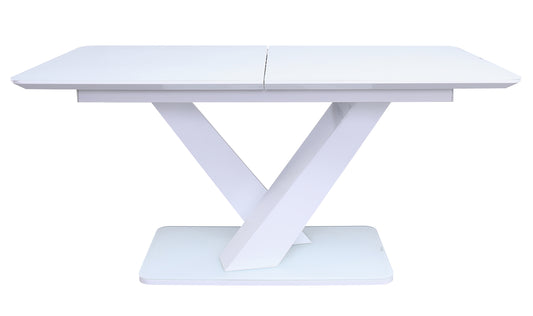 Rafael Dining Table Ext - White Gloss 1600/2000