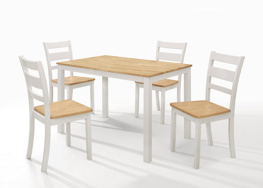 Robin Dining Table - Grey 1200 (4 chairs)