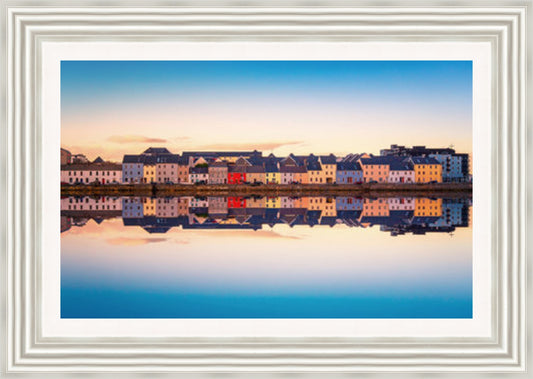 Sunset view The Claddagh Galway