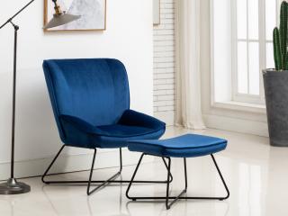 Teagan Chair with stoolvarious colours