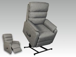 Westport Charcoal Lift & Tilt Recliner single motor